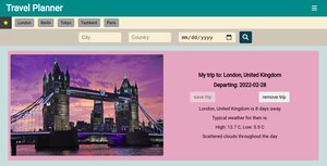 Travel Planner App