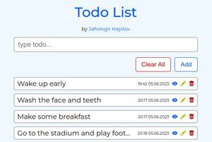 Todo List App